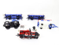 LGB Spur G 21988 Startset 15-tlg. Güterzug "Circus" mit Dampflok und Trafo / OVP