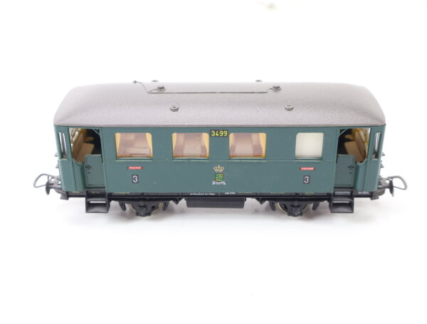Piko H0 5/6514/014 Personenwagen grün 3. Kl. 3499 K.Sächs.Sts.E.B.