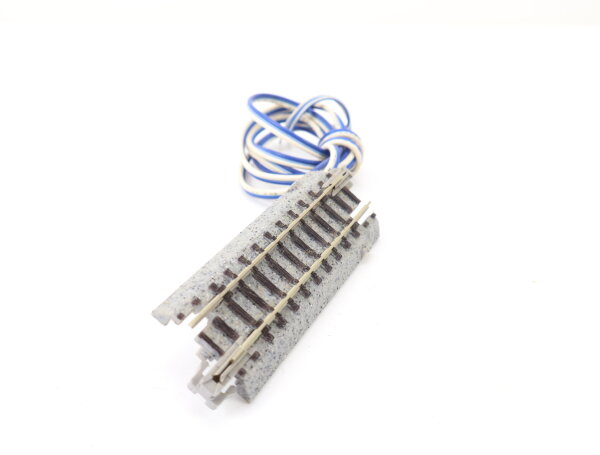 Kato Unitrack N S62F Gleis Anschlussgleis gerade mit Kabel / 62 mm