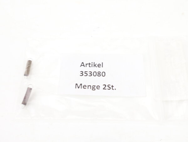 Märklin H0 E353080 Zugfeder für M-Gleis D2,0/11,0/60 (2 Stück) Ersatzteil 1:87