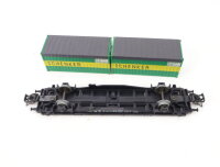 Märklin H0 4664 Güterwagen Containertragwagen mit 2 Container 042 0 606-4 DB