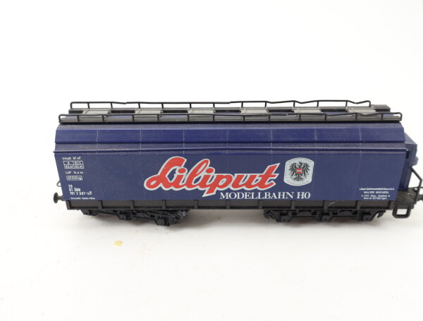 Liliput H0 Güterwagen Tonerdewagen mit Bremserhaus 191 3 607-4 ÖBB