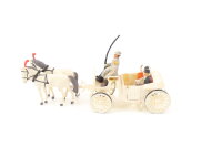 Preiser H0 30451 Figur Hochzeitskutsche offen mit 4 Figuren 1:87