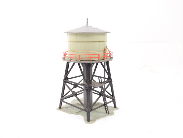 Faller H0 B-144 Gebäude Wasserturm mit Figur / gebaut