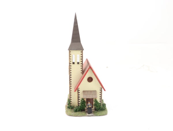 Vau-pe H0 1061 Gebäude Kirche kleine Dorfkirche mit Glockenturm 1:87