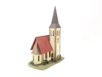Vau-pe H0 1061 Gebäude Kirche kleine Dorfkirche mit Glockenturm 1:87