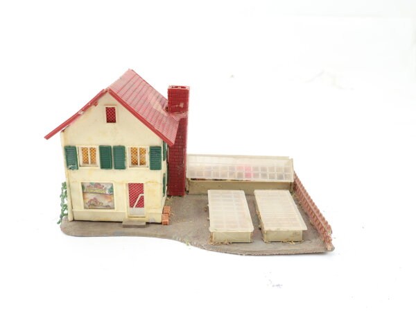 Vau-Pe H0 159 Gebäude Gärtnerei mit Frühbeeten 1:87