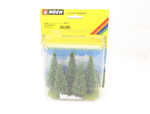 Noch H0 TT 25240 Bepflanzung Bäume 5 Sück Modellfichten OVP