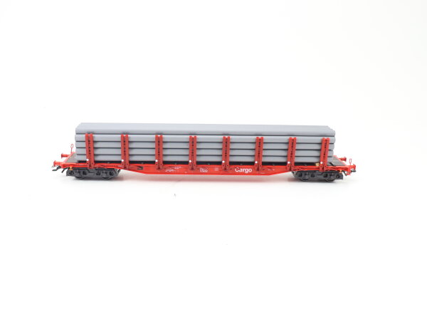Märklin H0 4770 Güterwagen Rungenwagen mit Röhrenladung 472 4 801-4 DB / NEM