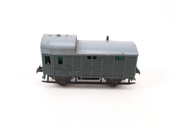 Minitrix H0 3454 Güterwagen Güterzugbegleitwagen Packwagen 120520 DB