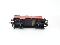 Trix Express H0 3424 Güterwagen Klappdeckelwagen mit Bremserhaus 80913 DB / Guss