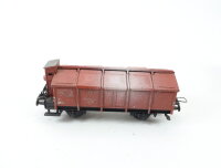 Trix Express H0 3424 Güterwagen Klappdeckelwagen mit Bremserhaus 80913 DB / Guss
