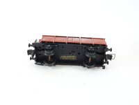 Trix Express H0 3424 Güterwagen Klappdeckelwagen mit Bremserhaus 80913 DB / Guss