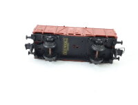 Trix Express H0 3414 offener Güterwagen Hochbordwagen 63 001 DB grau / Guss