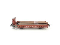 Trix Express H0 3436 Güterwagen Rungenwagen mit...