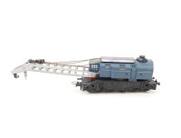 Liliput H0 210 T Güterwagen Kranwagen blau Essen 734 054 DB für Trix Express