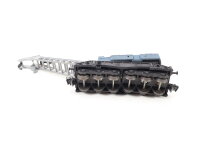 Liliput H0 210 T Güterwagen Kranwagen blau Essen 734 054 DB für Trix Express