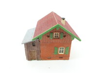 Faller H0 B-130 Gebäude Haus Bahnwärterhaus Bahnwärterhäuschen / gebaut