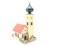 Faller H0 B-238 Gebäude Kirche Kleinstadtkirche Dorfkirche 1:87 / gebaut
