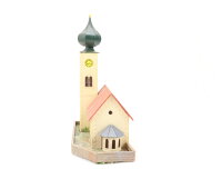 Faller H0 B-238 Gebäude Kirche Kleinstadtkirche Dorfkirche 1:87 / gebaut