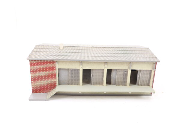 Vollmer H0 V 553 Gebäude Lagerhaus Lagerhalle Güterschuppen / gebaut