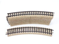 Märklin H0 5100 10x Gleismaterial M-Gleis gebogen R1 30° / OVP