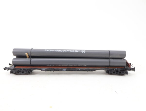 Roco H0  Güterwagen Rungenwagen "Mannesmannröhren-Werke" DB / NEM AC