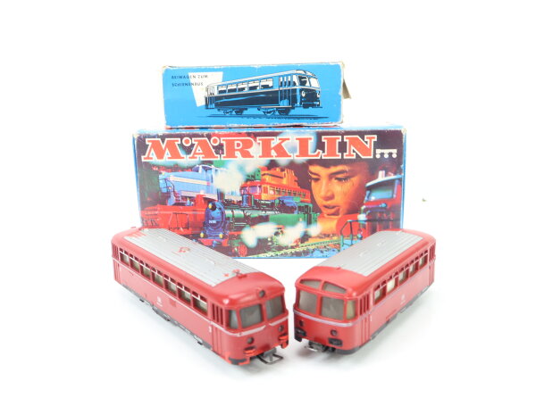 Märklin H0 3016 4018 Dieseltriebzug 2tlg Schienenbus BR 795 299-7 / 995 522-0 DB