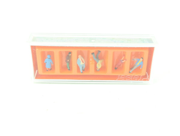 Preiser N 79021 Figuren-Set 6-tlg. "Passanten" 1:160 OVP