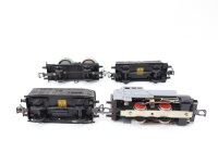 Piko H0 Dampflok grau BR 80 018 + 3x Güterwagen Gepäckwagen Niederbordwagen