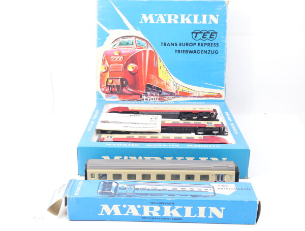 Märklin H0 3071 4071 Diesel-Triebzug 4-tlg. TEE TransEuropExpress SBB / defekt