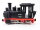 Playmobil Spur G 4051 Dampflok Tenderlok BR 99 501 IE