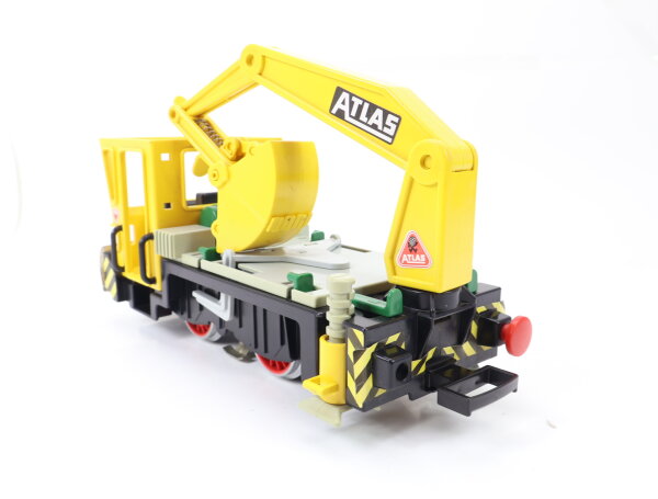 Playmobil Spur G aus 4053 Diesellok Arbeitslok Bauzuglok "Atlas"