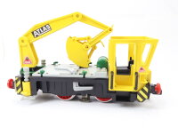 Playmobil Spur G aus 4053 Diesellok Arbeitslok Bauzuglok "Atlas"