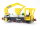 Playmobil Spur G aus 4053 Diesellok Arbeitslok Bauzuglok "Atlas"