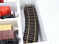 LGB Spur G 70415 Startset 12-tlg. Güterzug mit Dampflok und Trafo / OVP