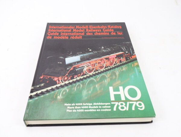 Buch - Internationaler Modell Eisenbahn Katalog - 4000 Modelle in Farbe H0 78/79