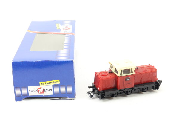 Tillig TT 02619 Diesellok T334 rot-beige BR V23 011 DR / teildefekt