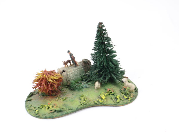 Noch H0 Nr. 713 Diorama Schäfer mit Schafen und Hund