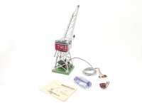 Märklin H0 7051 elektrischer Kran Drehkran mit...