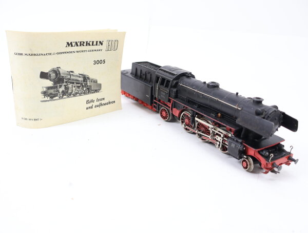 Märklin H0 3005 Dampflok Schlepptender BR 23 014 DB / defekt
