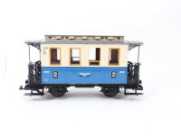 LGB Spur G Personenwagen Lokalbahn 2. Klasse blau/beige / OVP