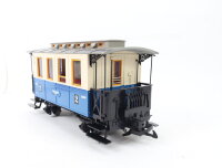 LGB Spur G Personenwagen Lokalbahn 2. Klasse blau/beige / OVP