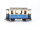 LGB Spur G Personenwagen Lokalbahn 2. Klasse blau/beige / OVP