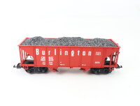 LGB Spur G 4076-M 01 US Güterwagen Limited Edition "Burlington" mit Ladung / OVP