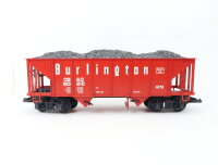 LGB Spur G 4076-M 01 US Güterwagen Limited Edition "Burlington" mit Ladung / OVP