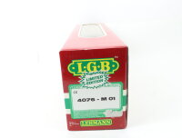 LGB Spur G 4076-M 01 US Güterwagen Limited Edition "Burlington" mit Ladung / OVP