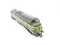 Märklin H0 3066 Diesellok "Kartoffelkäfer" grün-gelb BR 204 008 SNCB / Guss OVP