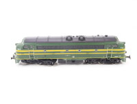 Märklin H0 3066 Diesellok "Kartoffelkäfer" grün-gelb BR 204 008 SNCB / Guss OVP
