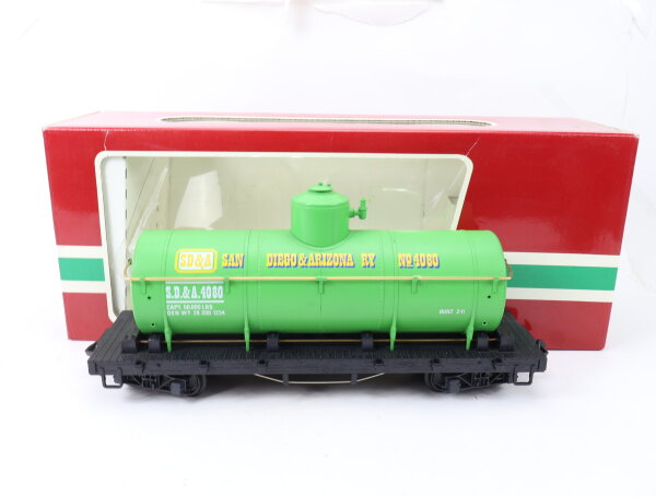 LGB Spur G 4080-Y 05 US Güterwagen Kesselwagen SD&A "San Diego & Arizona RY /OVP